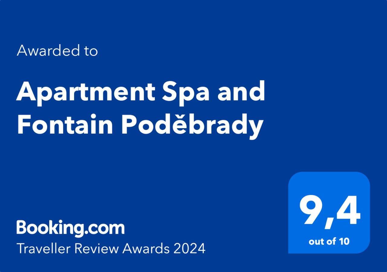 Apartment Spa And Fontain Poděbrady Exteriér fotografie